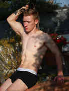 Ultra Ripped and Muscular Young Straight Lad Tom Shows us his Massive Uncut